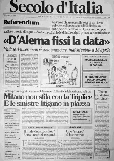 domenica 14 febbraio 1999
