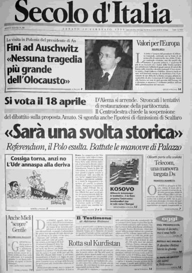 sabato 20 febbraio 1999