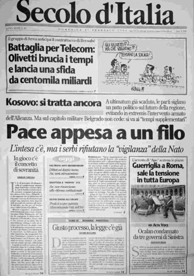 domenica 21 febbraio 1999