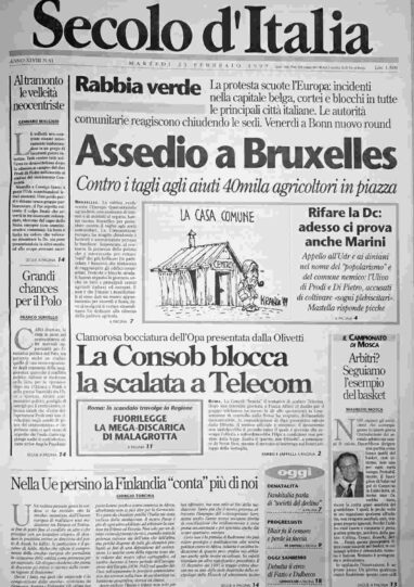 martedì 23 febbraio 1999