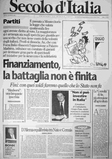 venerdì 12 marzo 1999