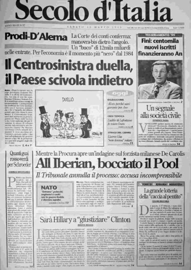 sabato 13 marzo 1999