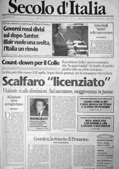 mercoledì 17 marzo 1999