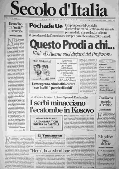 venerdì 19 marzo 1999