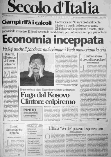 sabato 20 marzo 1999