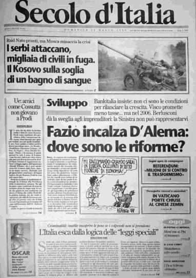 domenica 21 marzo 1999