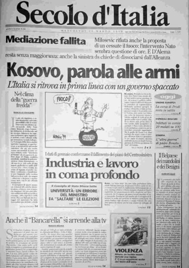 mercoledì 24 marzo 1999