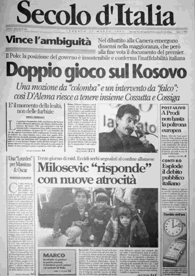 sabato 27 marzo 1999
