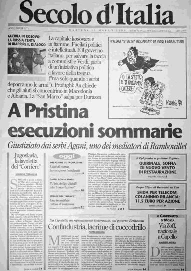 martedì 30 marzo 1999