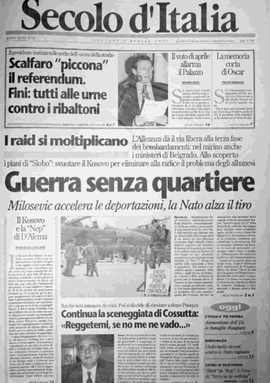 giovedì 1 aprile 1999