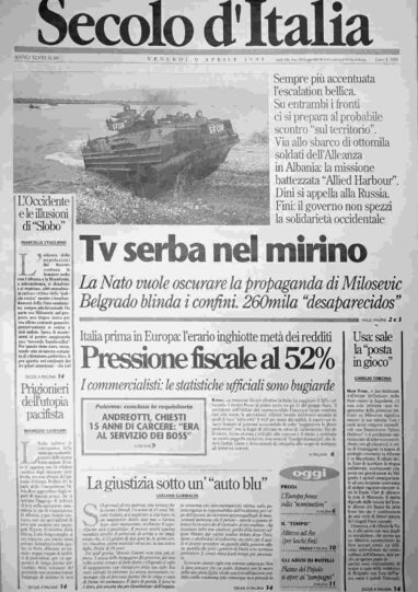 venerdì 9 aprile 1999