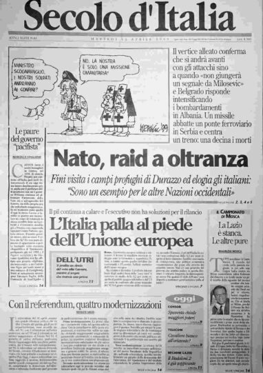 martedì 13 aprile 1999