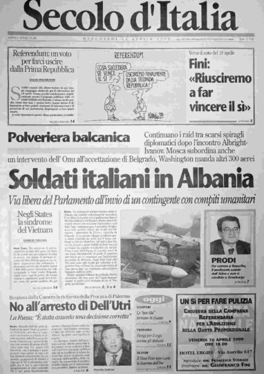 mercoledì 14 aprile 1999