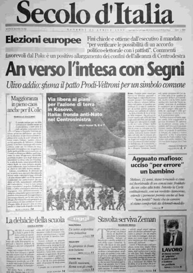 venerdì 23 aprile 1999
