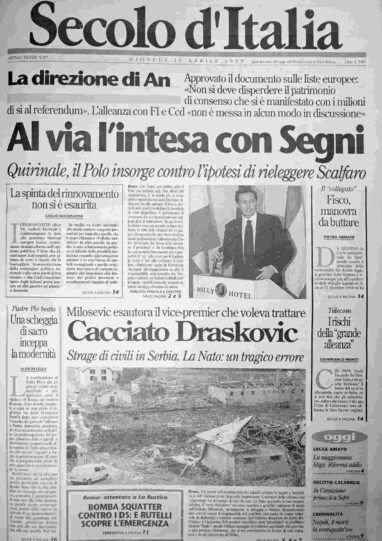giovedì 29 aprile 1999
