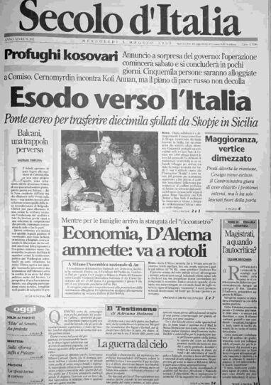 mercoledì 5 maggio 1999