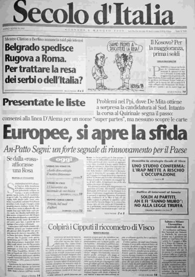 giovedì 6 maggio 1999