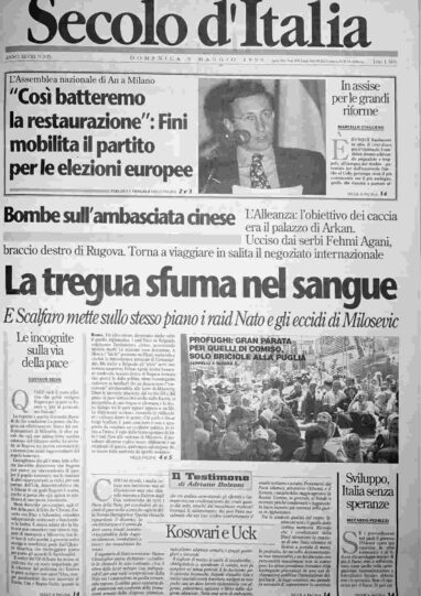 domenica 9 maggio 1999