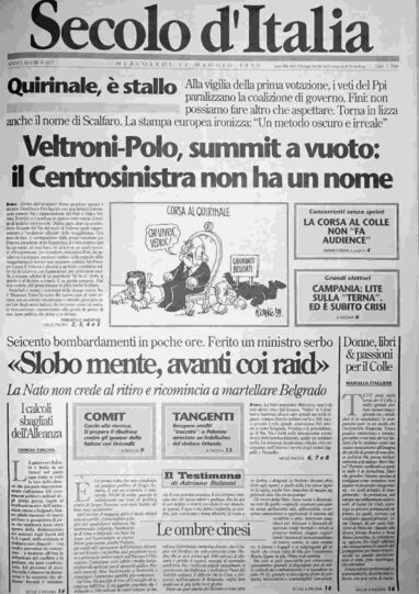mercoledì 12 maggio 1999