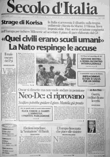 domenica 16 maggio 1999