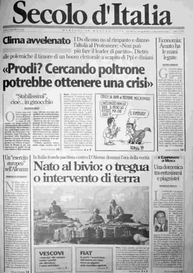martedì 18 maggio 1999