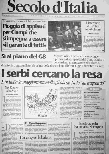 mercoledì 19 maggio 1999