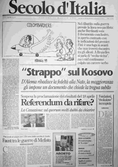 giovedì 20 maggio 1999