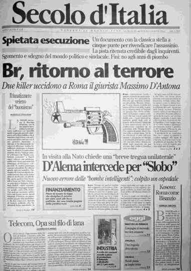venerdì 21 maggio 1999