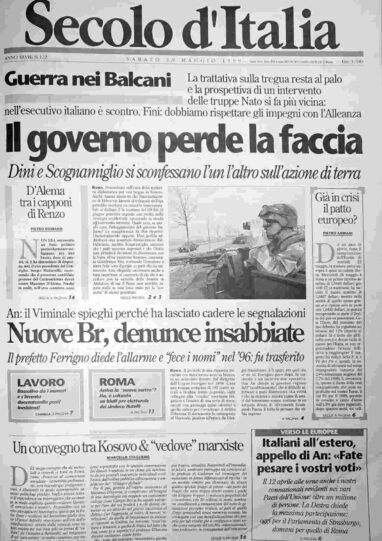 sabato 29 maggio 1999