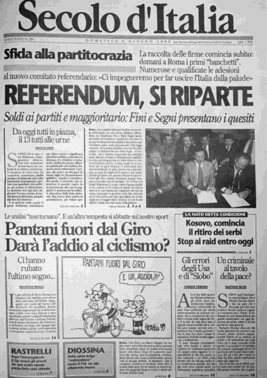 domenica 6 giugno 1999