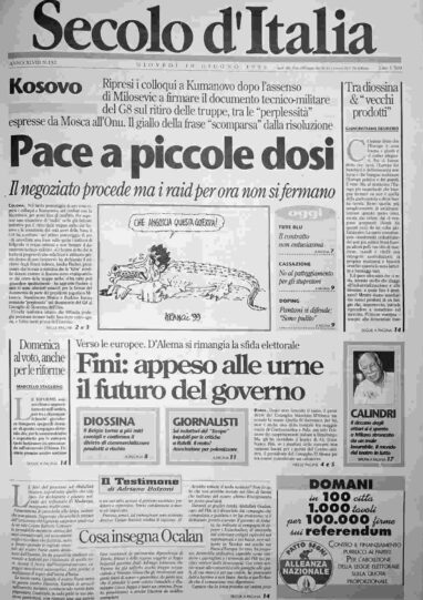 giovedì 10 giugno 1999