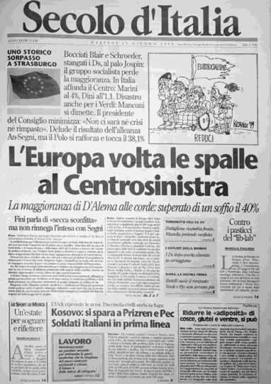 martedì 15 giugno 1999