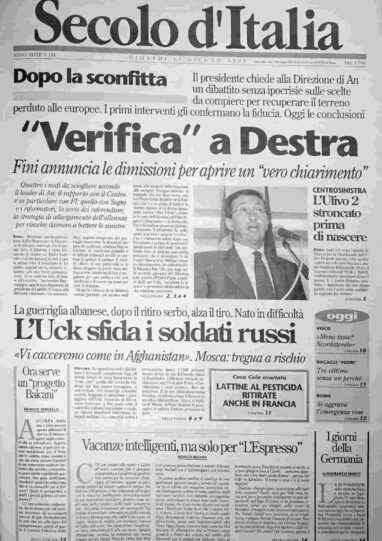 giovedì 17 giugno 1999