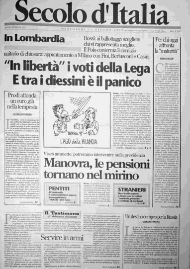 mercoledì 23 giugno 1999