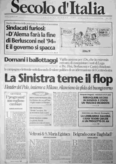 sabato 26 giugno 1999