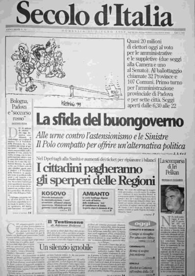 domenica 27 giugno 1999