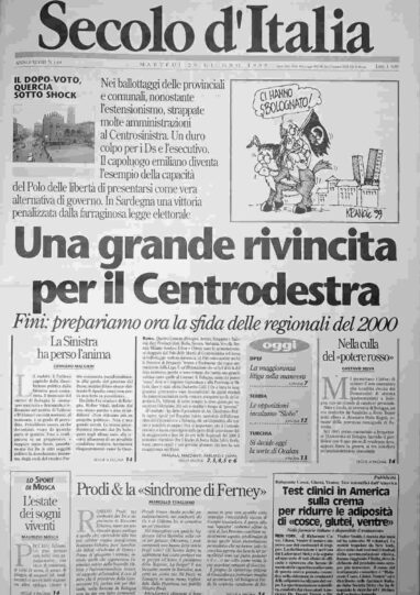 martedì 29 giugno 1999