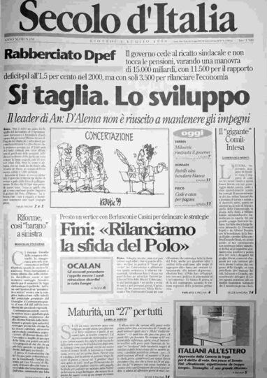 giovedì 1 luglio 1999
