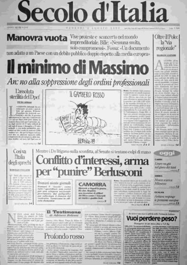 venerdì 2 luglio 1999