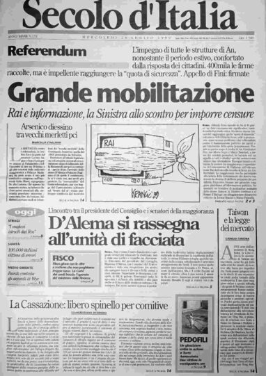 mercoledì 28 luglio 1999