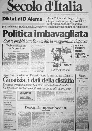 giovedì 5 agosto 1999