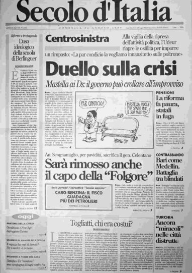 domenica 22 agosto 1999