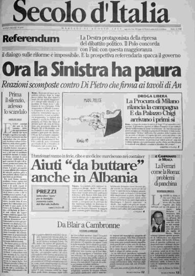 martedì 31 agosto 1999