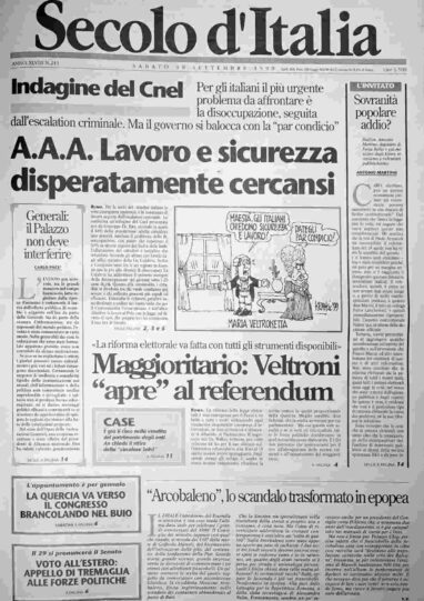 sabato 18 settembre 1999