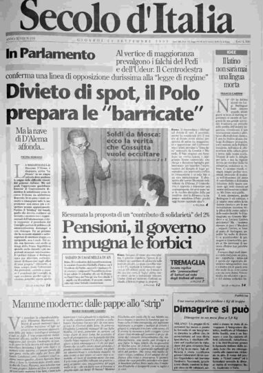 giovedì 23 settembre 1999