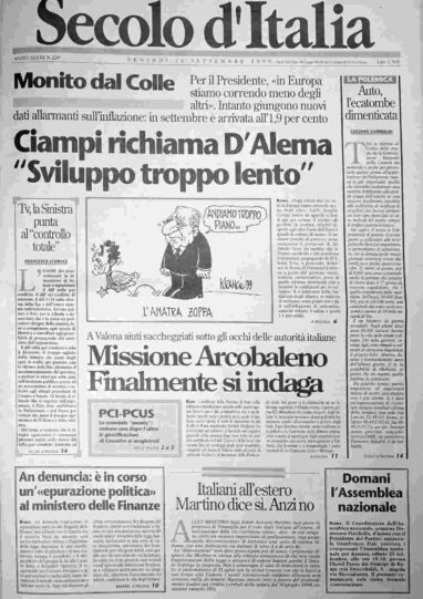 venerdì 24 settembre 1999