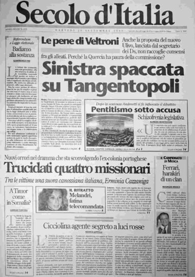 martedì 28 settembre 1999