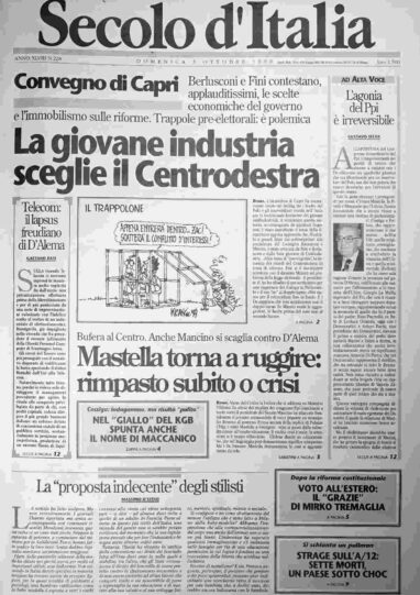 domenica 3 ottobre 1999