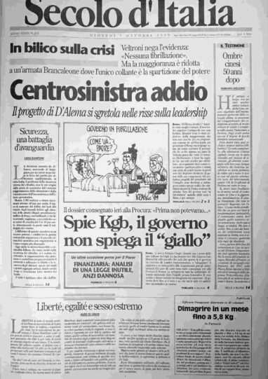 giovedì 7 ottobre 1999