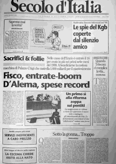 venerdì 8 ottobre 1999